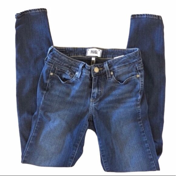 Paige Verdugo Ankle Jeans Size 24 Waist - Picture 1 of 5